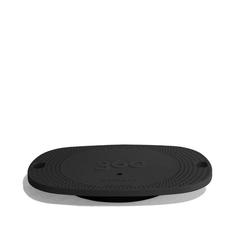 Backapp 360 tasapainolauta tummanharmaa