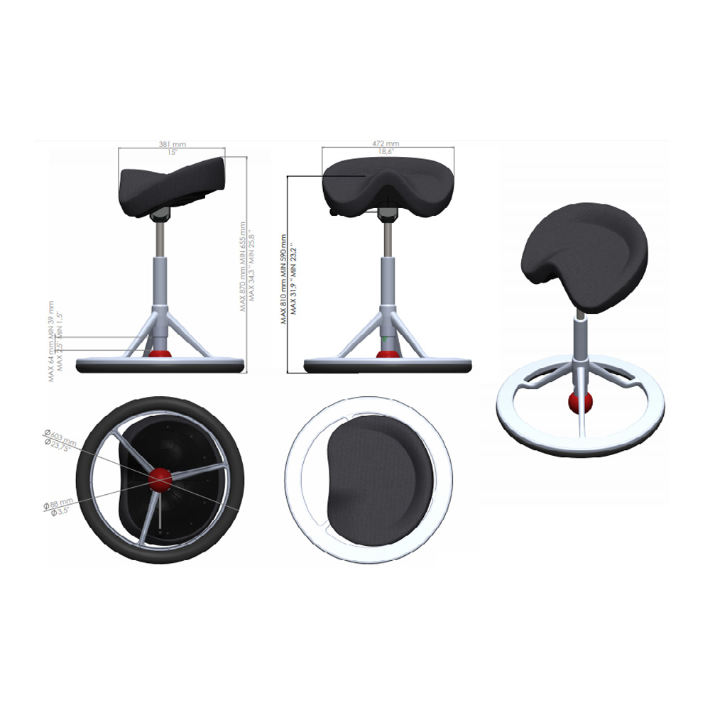 Backapp_Smart_aktiivituoli_tasapainotuoli_aktivointituoli_60 - Edella Backapp Smart Wheels aktiivituoli