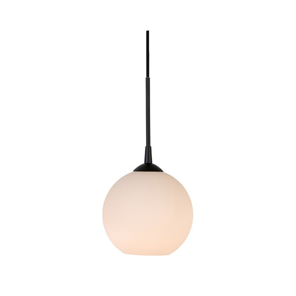 Belid_CAPO_GLASPENDEL_Ø200MM_E27_01 - Edella Belid Capo valaisin musta 20cm