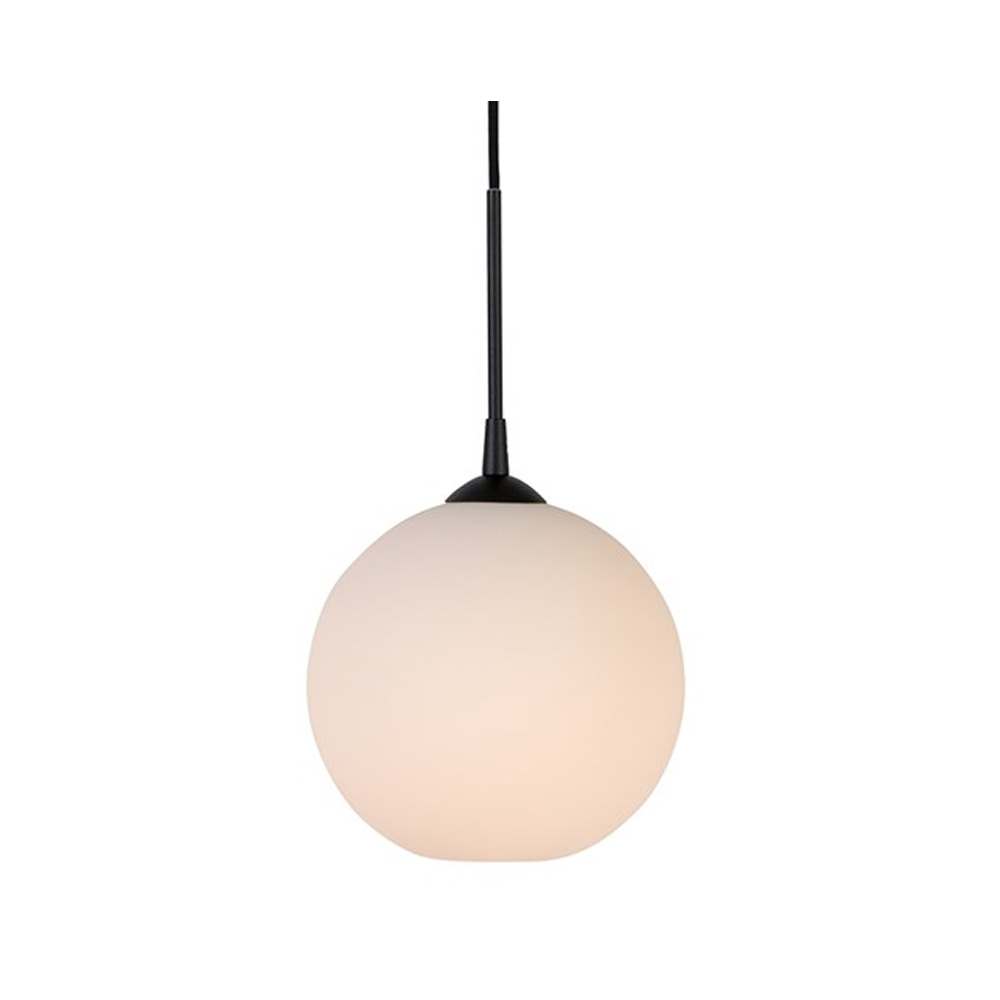 Belid_CAPO_GLASPENDEL_Ø250MM_E27_01 - Edella Belid Capo valaisin musta 25cm