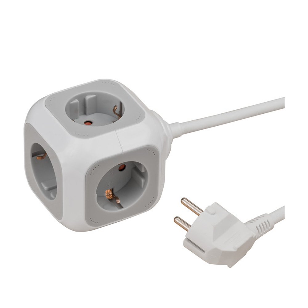 Brennenstuhl_ALEA-Power_socket_block_jatkojohtokuutio_työpöydälle_neljällä_pistokkeella_01 - Edella Brennenstuhl Alea Power socket jatkojohtokuutio työpöydälle