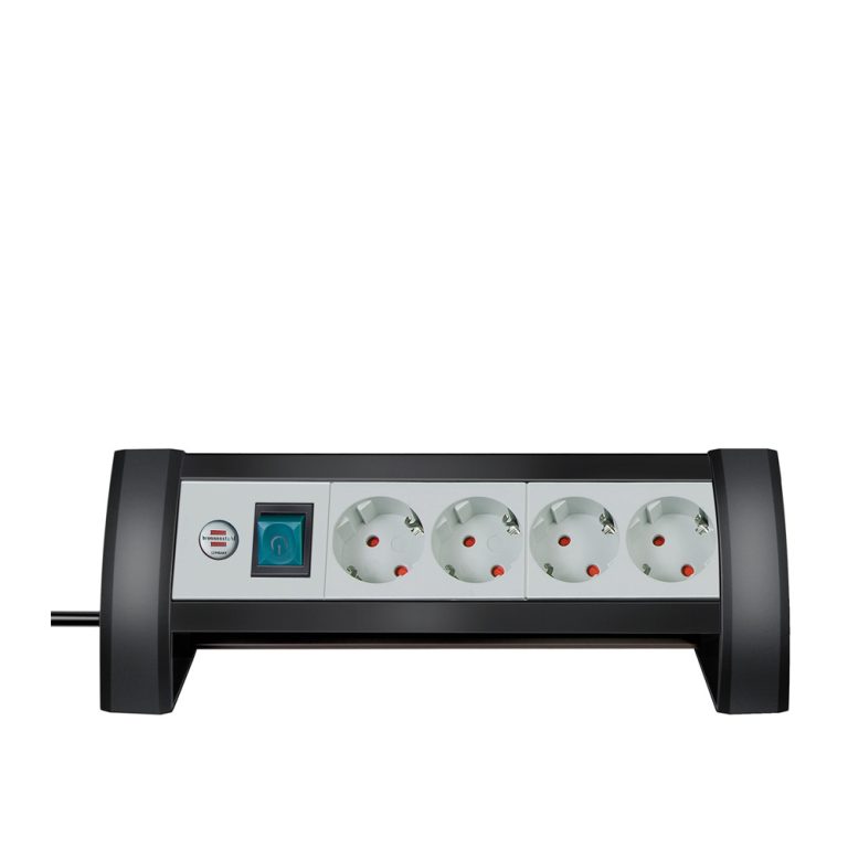 Brennenstuhl Premium-Office-Line extension socket 4-way jatkojohto työpöydälle