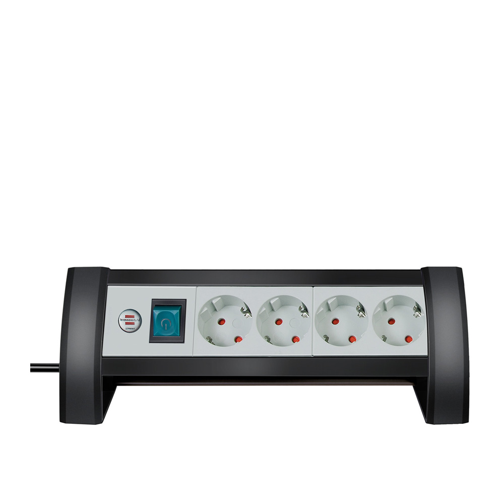 Brennenstuhl_Premium-Office-Line_extension_socket_4-way_jatkojohto_pistorasiat_työpöydälle_neljällä_pistokkeella_01 - Edella Brennenstuhl Premium-Office-Line extension socket 4-way jatkojohto työpöydälle