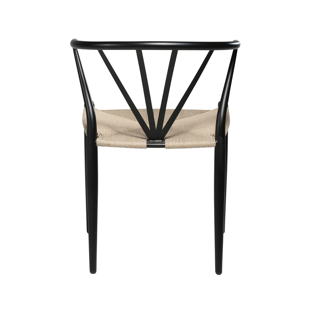Danform_DELTA_CHAIRRAVINTOLATUOLI_KAHVILATUOLI__black_metal_w_nature_seat_02 - Edella Dan-Form Delta Chair tuoli
