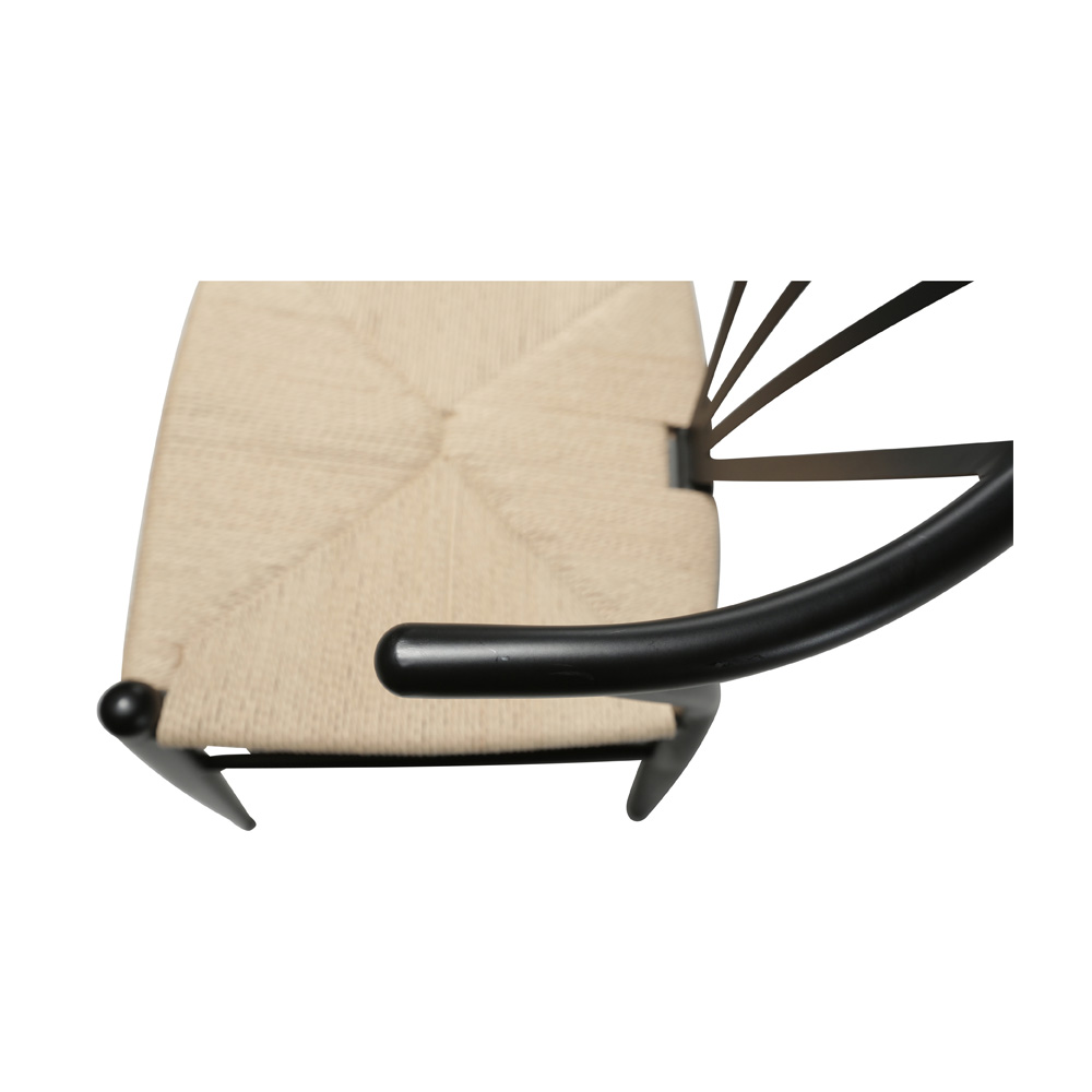 Danform_DELTA_CHAIR_RAVINTOLATUOLI_KAHVILATUOLI_black_metal_w_nature_seat_07 - Edella Dan-Form Delta Chair tuoli