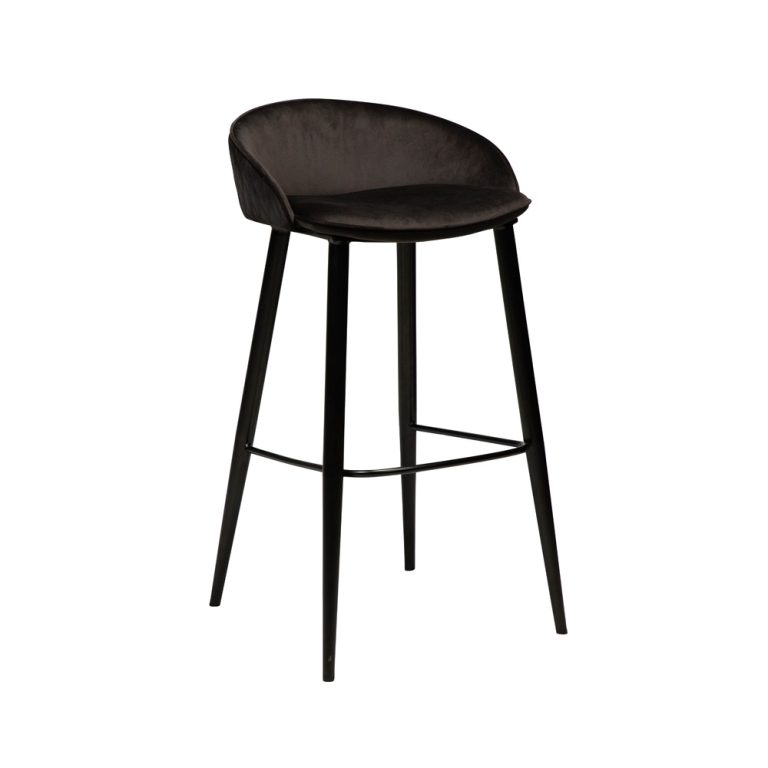 Dan-Form Dual Bar Stool korkea baarituoli sametti