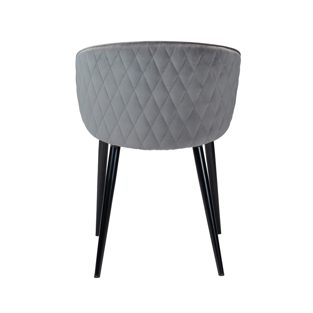 Danform_DUAL_CHAIR_RAVINTOLATUOLI_KAHVILATUOLI_alu_velvet_w_black_metal_legs_02 - Edella Dan-Form Dual Chair tuoli sametti