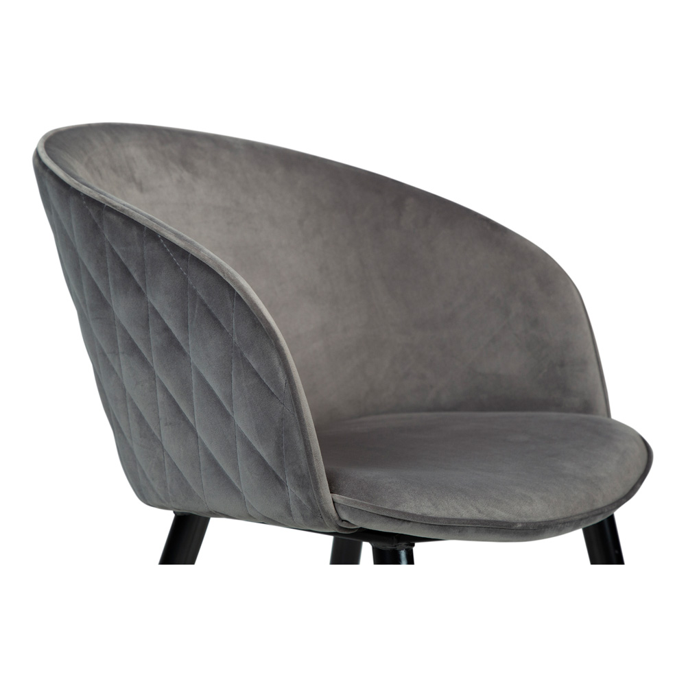 Danform_DUAL_CHAIR_RAVINTOLATUOLI_KAHVILATUOLI_alu_velvet_w_black_metal_legs_06 - Edella Dan-Form Dual Chair tuoli sametti