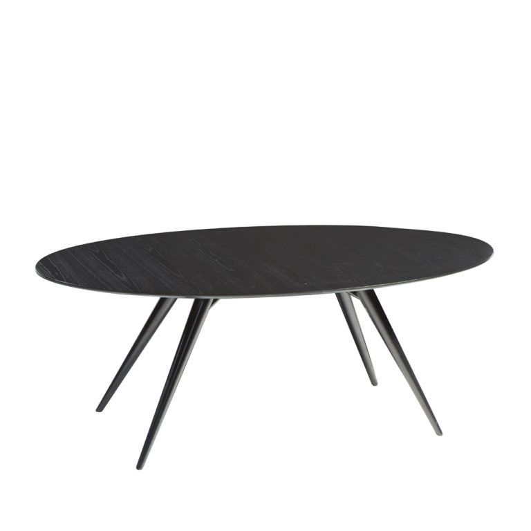 Dan-Form Eclipse Table jatkettava pöytä musta saarni