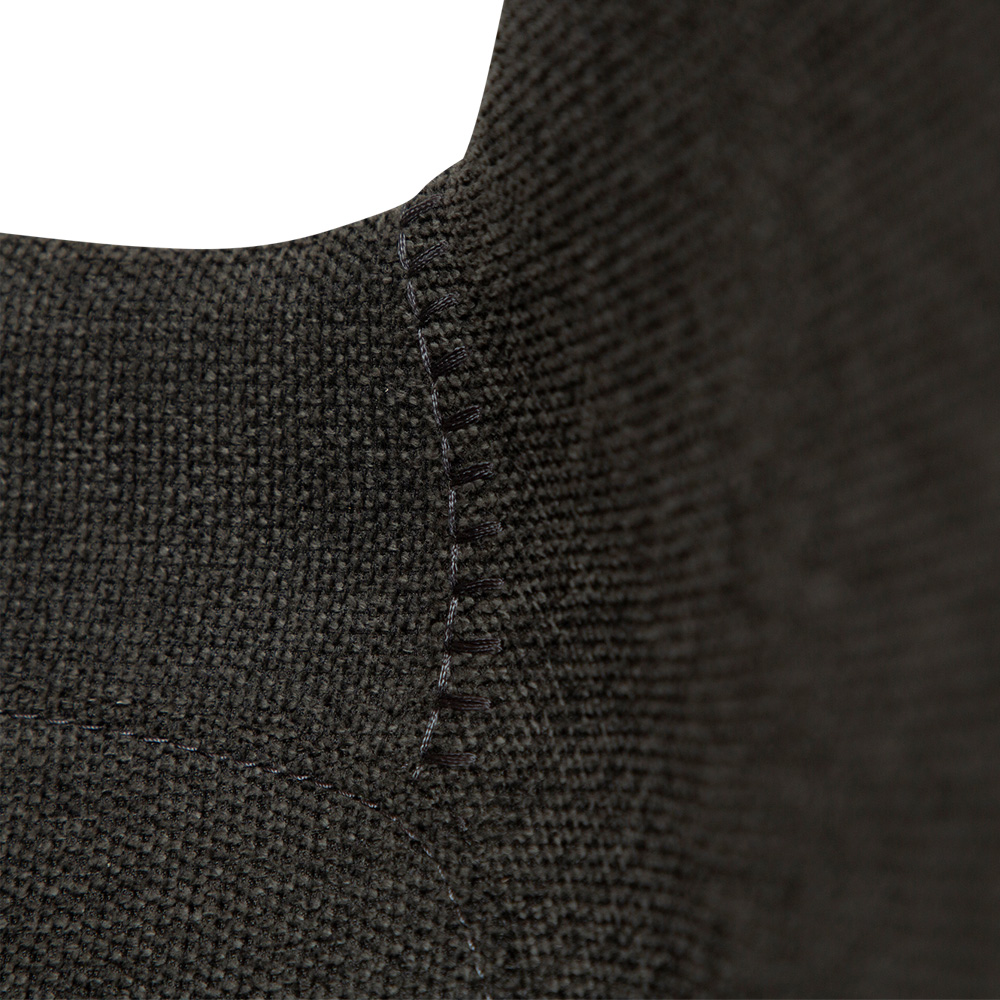 Danform_HYPE_CHAIR_ravintolatuoli_kahvilatuoli_crow_black_fabric_kangas_mustilla_metallijaloilla_07 - Edella Dan-Form Hype Chair tuoli kangas