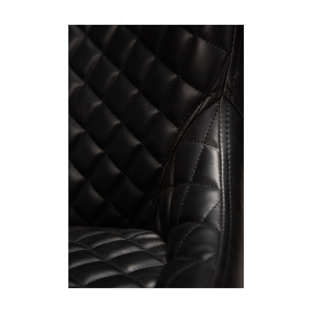 Danform_VETRO_CHAIR_vintage_black_art_leather_w_black_stained_oak_legs_08 - Edella Dan-Form Vetro Chair tuoli keinonahka