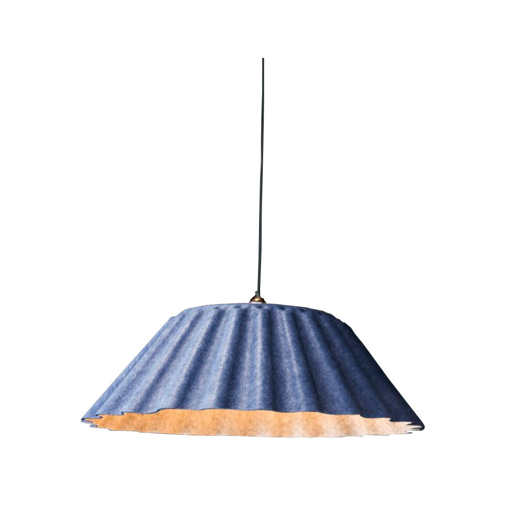 Götesson_LAMP_SCREEN_FOR_SILENT_PENDANT_LAMP_akustinen_akustoiva_riippuvalaisin_huopavalaisin_01 - Edella Götessons Silent Pendant Lamp akustoiva riippuvalaisin