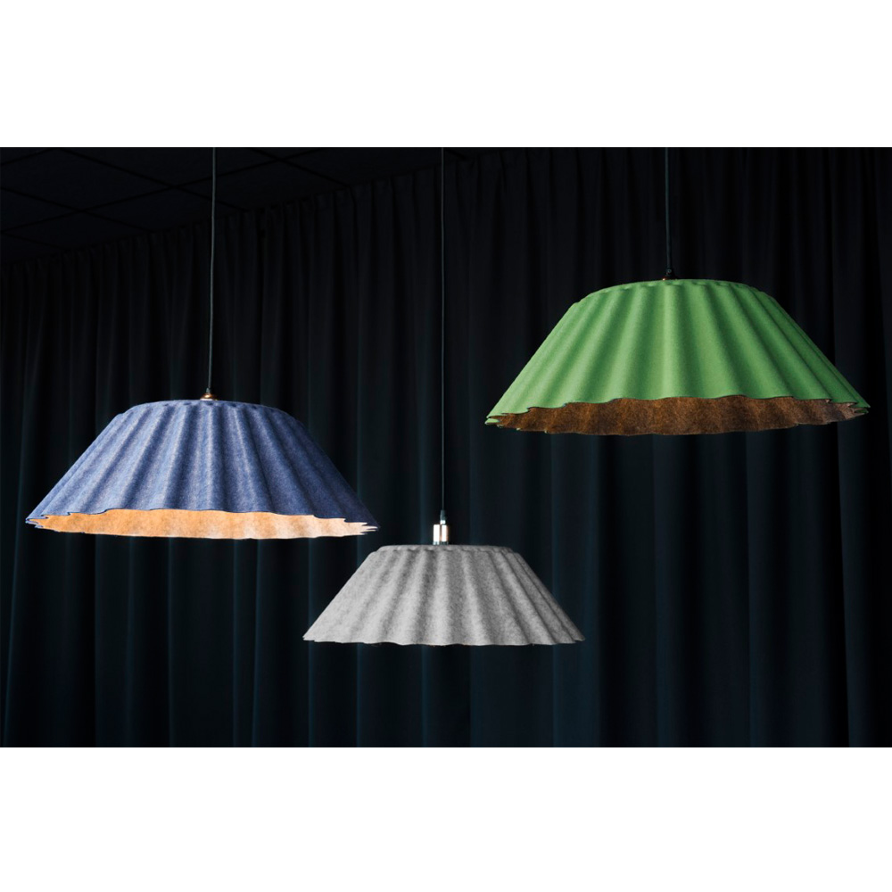 Götesson_LAMP_SCREEN_FOR_SILENT_PENDANT_LAMP_akustinen_akustoiva_riippuvalaisin_huopavalaisin_02 - Edella Götessons Silent Pendant Lamp akustoiva riippuvalaisin