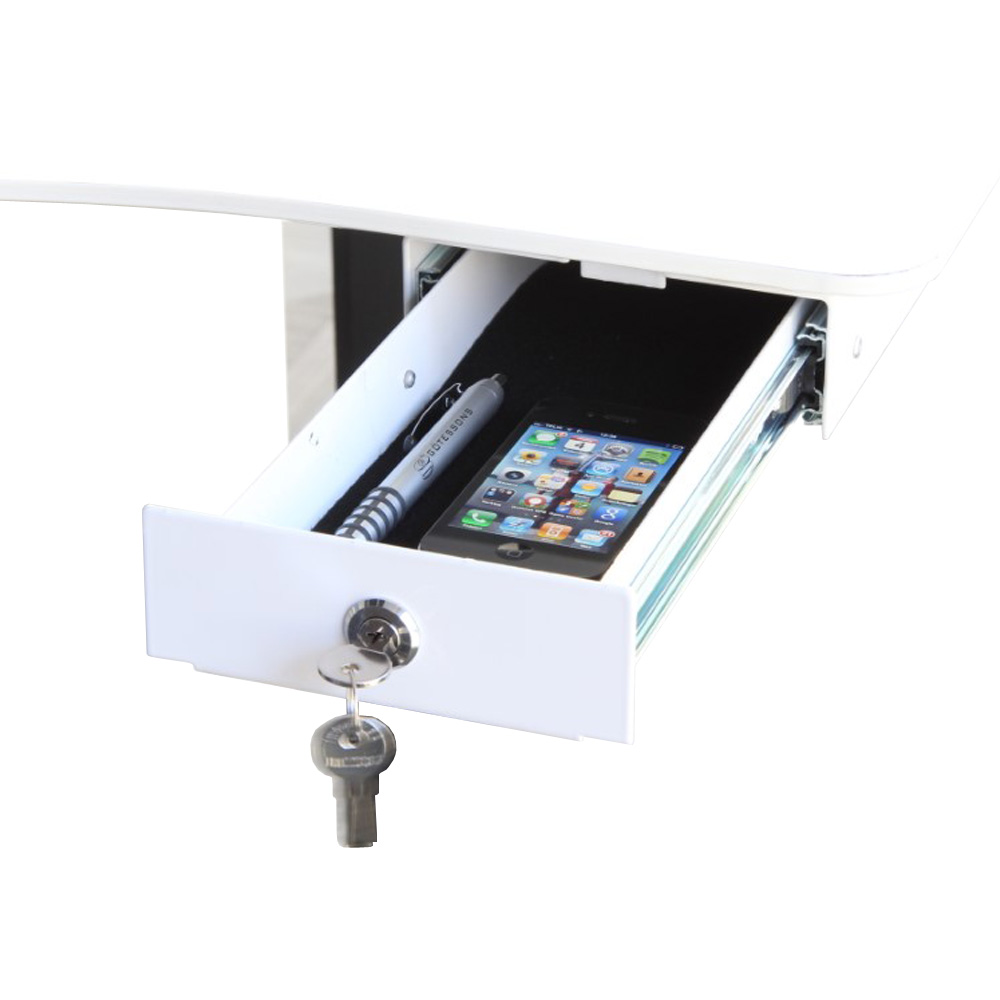 Götesson_PEN_DRAWER_WITH_LOCK_pöytään_kiinnitettävä_lukittava_säilytyslaatikko_01 - Edella Götessons Pull-out pen drawer with lock säilytyslaatikko