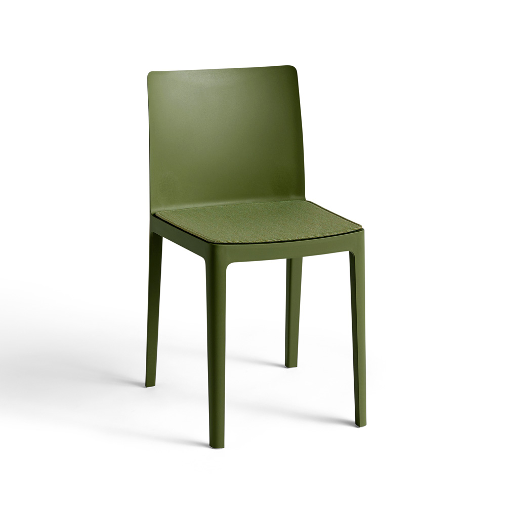 Hay_Elementaire_chair_olive_Seat_pad_Steelcut_Trio_946_WB_01 - Edella Hay Élémentaire Seat Pad Indoor istuinpehmuste