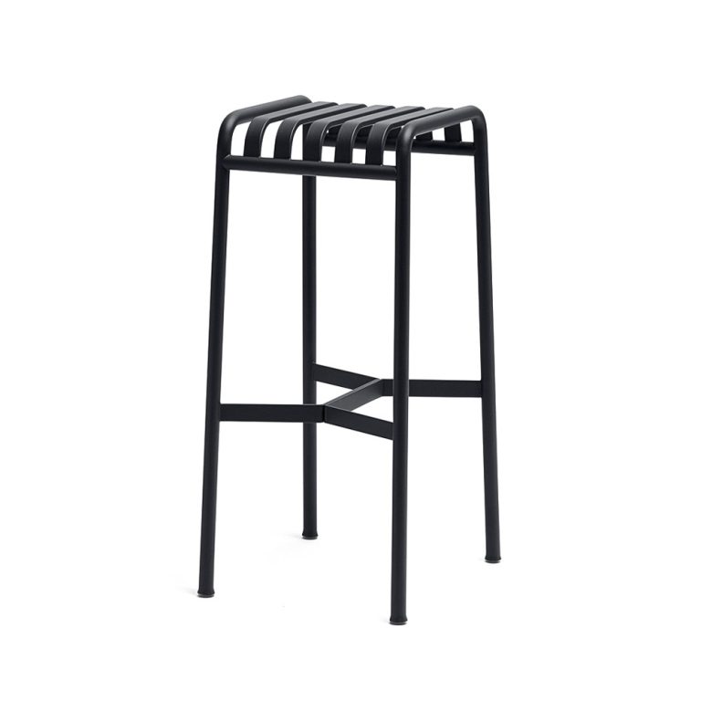 Hay Palissade Bar stool Anthracite