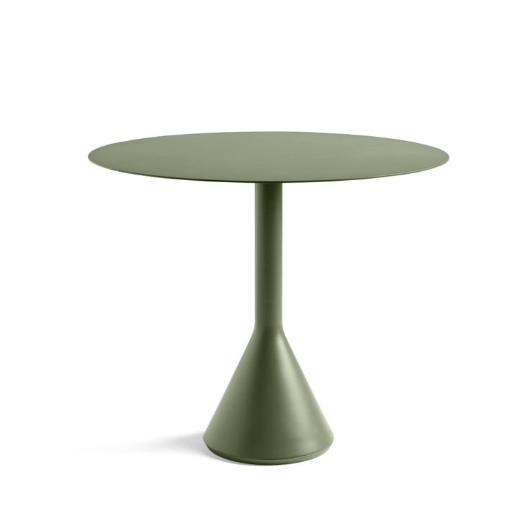 Hay Palissade Cone Table 90 Olive