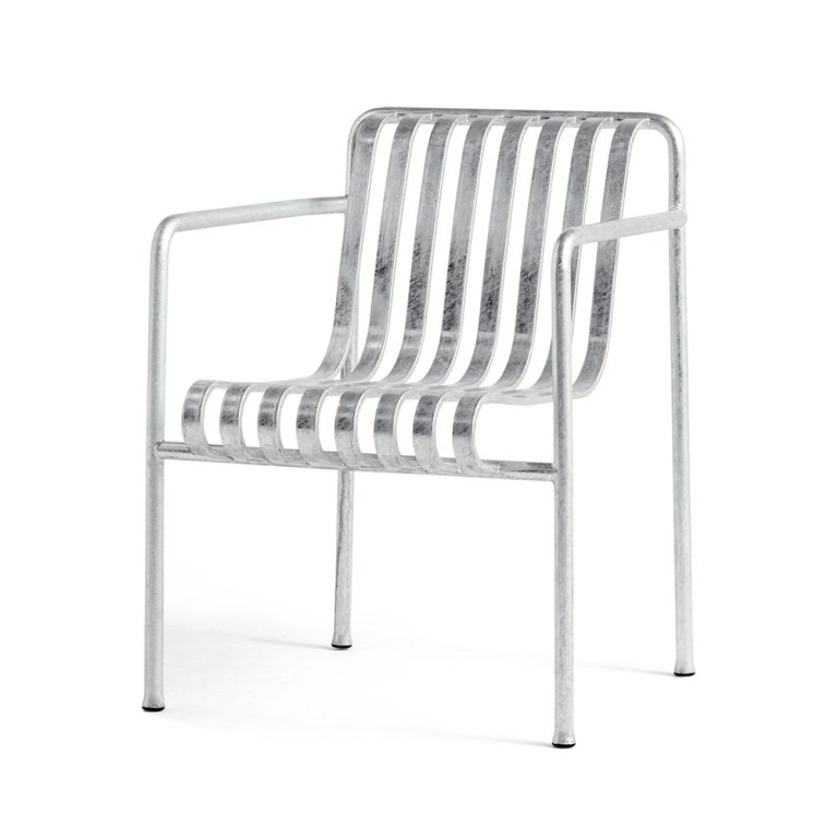 Hay Palissade Dining Armchair Hot galvanized