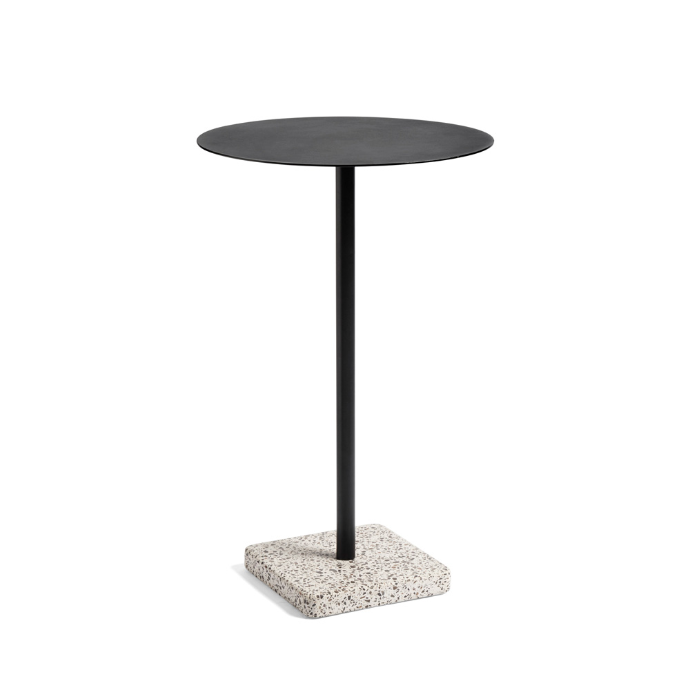 Hay Terrazzo High Table 95 cm korkea pyöreä pöytä (Ø60 cm)