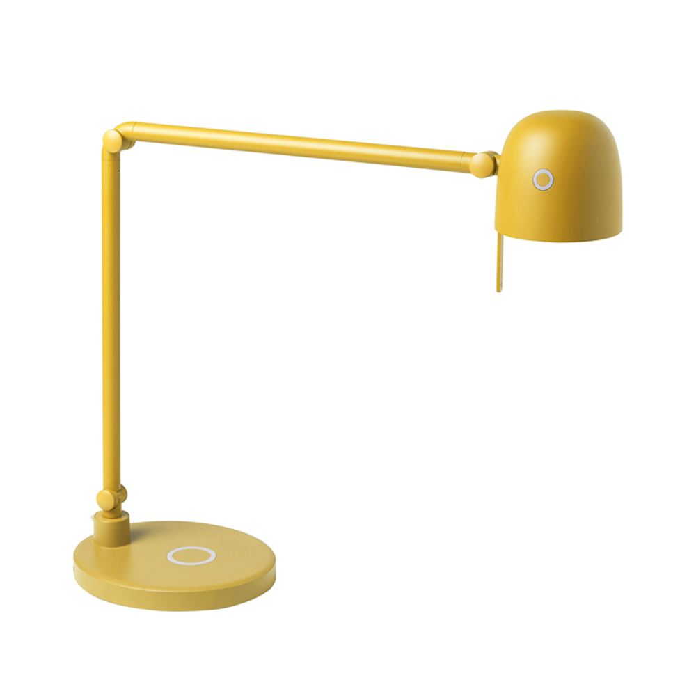 LightUp_NEOS_X_pöytävalaisin_työpistevalaisin_toimistovalaisin_toimistopöytävalaisin_sähköpöytävalaisin_01 - Edella Matting Neos tyopistevalaisin X jalusta X Sunset Gold