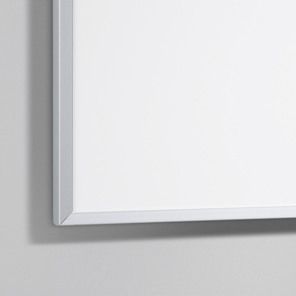 Lintex_Boarder_Sharp_whiteboard_Teräsemalipintainen_kirjoitustaulu_valkotaulu_esitystaulu_tussitaulu_alumiinikehys_jiirikulmilla_03 - Edella Lintex Boarder Sharp Whiteboard teräsemaloitu kirjoitustaulu (useita kokoja)