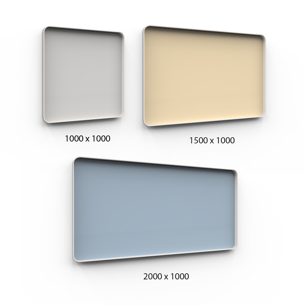 Lintex_Frame_magneettinen_lasitaulu_kirjoitustaulu_seinäkirjoitustaulu_tammi_puukehys_seinälle_11 - Edella Lintex Frame lasitaulu tammikehyksellä (useita kokoja)