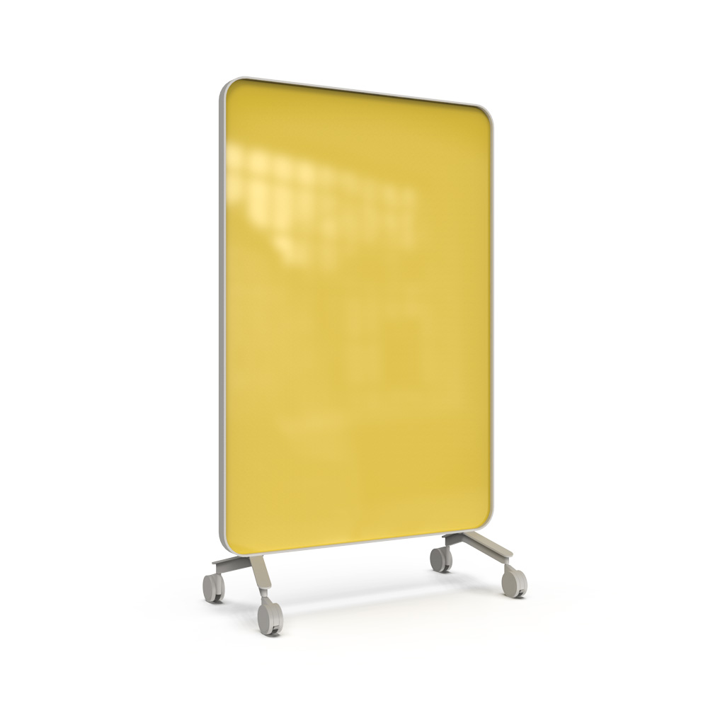 Lintex_Frame_mobile_lasitaulu_kirjoitustaulu_puukehyksellä_tammi_puujaloilla_pyörillä_liikuteltava_siirrettävä_29 - Edella Lintex Frame Mobile 1200 x 1960 mm siirreltävä kaksipuolinen lasitaulu harmaa