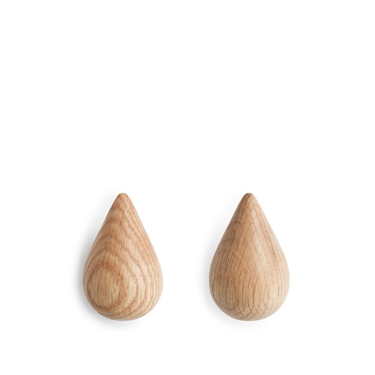 Normann Copenhagen Dropit Hooks Small Oak
