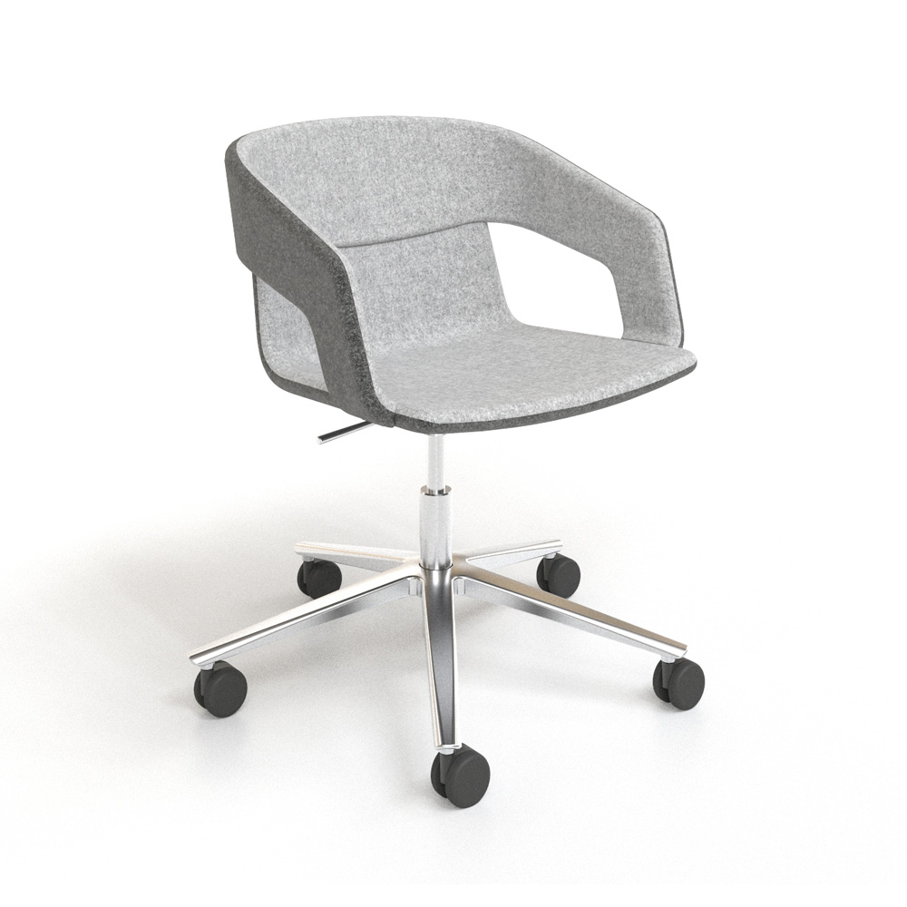 Narbutas Twist&sit SDA Swivel tuoli pyörillä