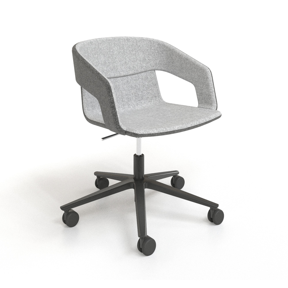 Narbutas Twist&sit SDA Swivel tuoli pyörillä