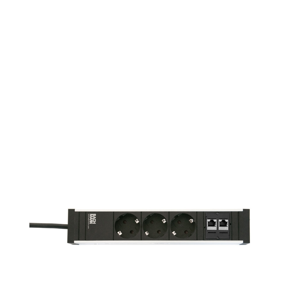 Narbutas_Bachmann_jatkojohto_virtalähde_jakorasia_Erthernet-liitimellä_ZZZ045-EU_020 - Edella Bachmann Power socket block 2 jatkojohto