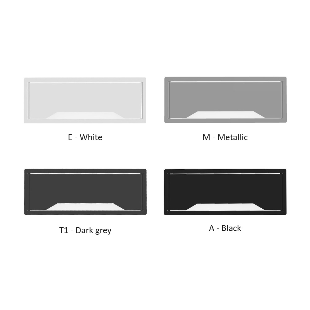 Narbutas_Desk_Grommet_johtoluukku_läpivientiluukku_sähköluukku_kaapeliluukku_värit_01 - Edella Narbutas White työpöydän kansi johtoluukulla vasen