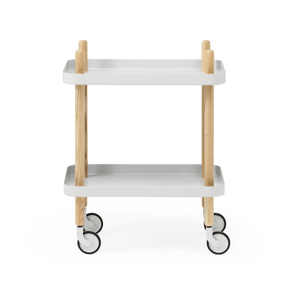 Normann Copenhagen Block Table Light Grey / Ash