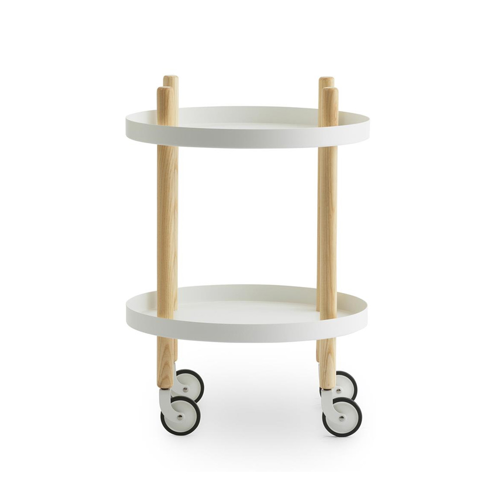 Normann Copenhagen Block Table O45cm White
