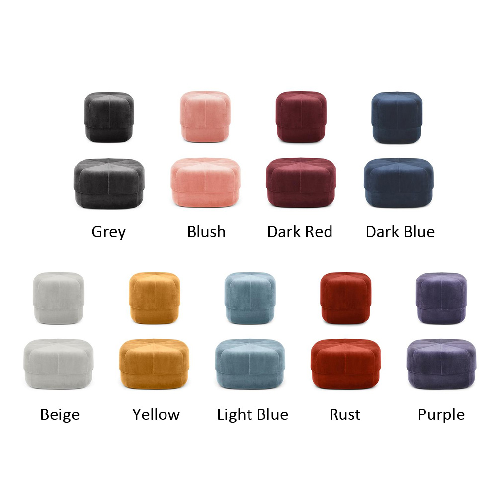 NormannCopenhagen_Circus_Pouf_Large_17 - Edella Normann Copenhagen Circus Pouf Large rahi