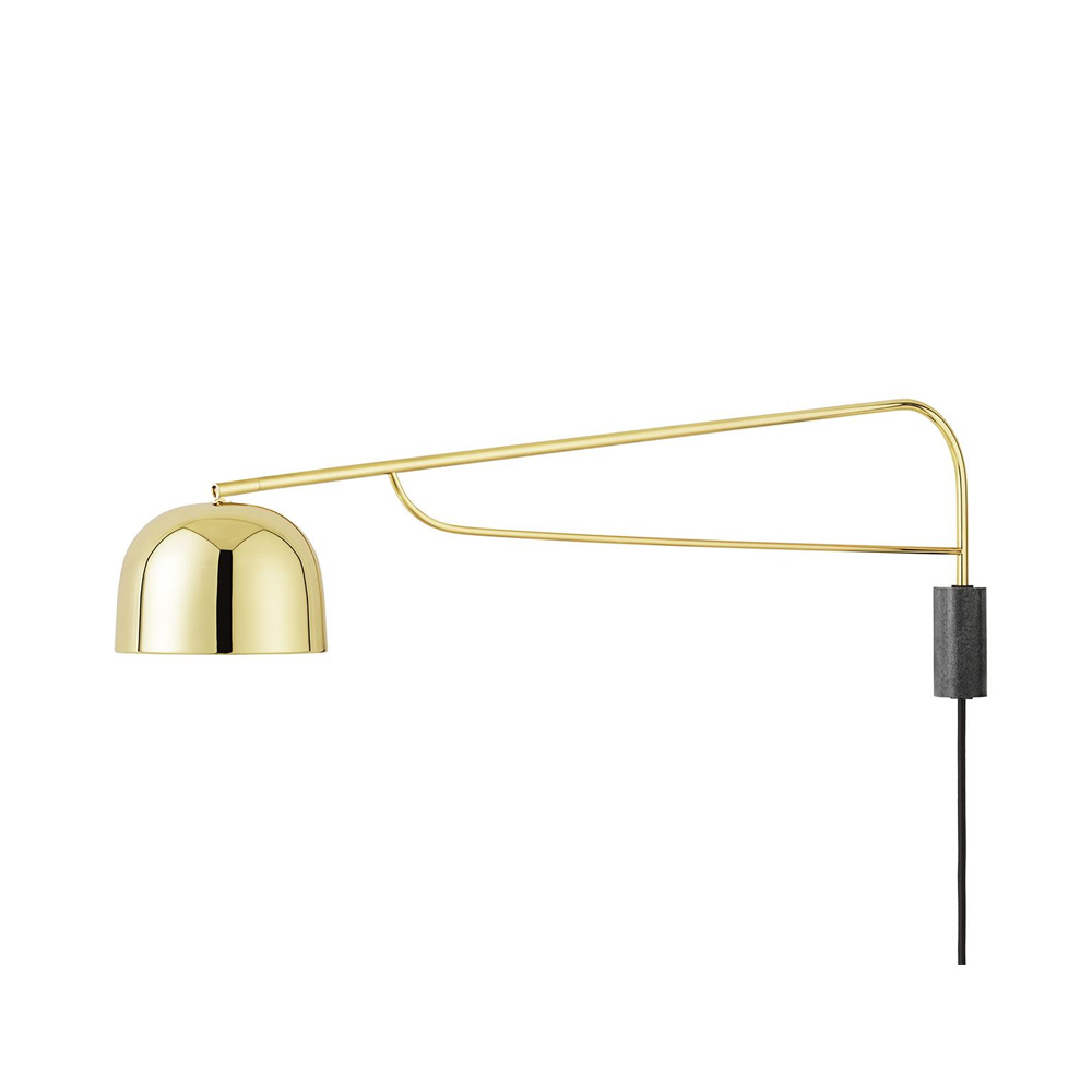NormannCopenhagen_Grant_Wall_Lamp_111cm_Brass_01 - Edella Normann Copenhagen Grant Wall Lamp 111 cm seinävalaisin