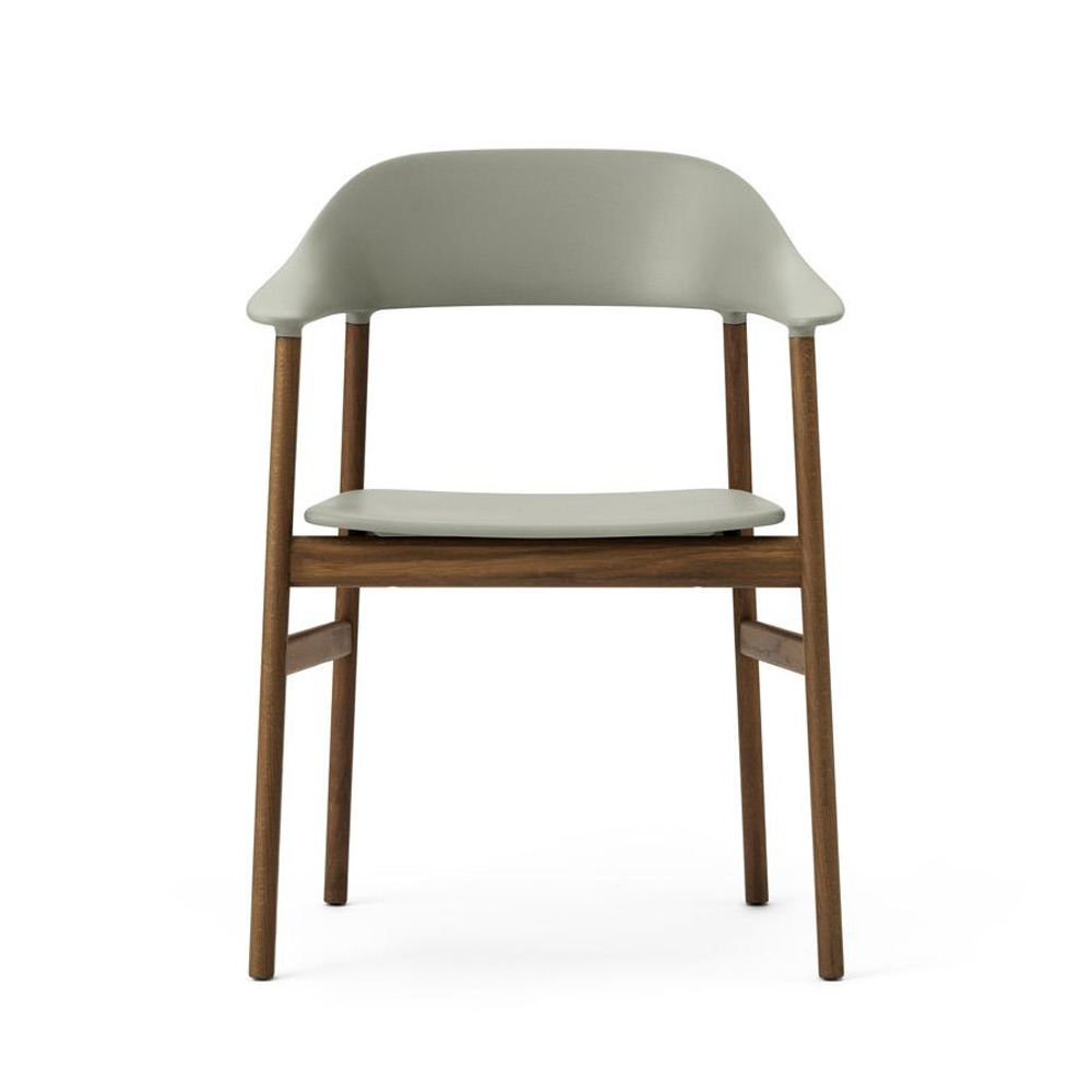 Normann Copenhagen Herit Armchair Smoked Oak Dusty Green