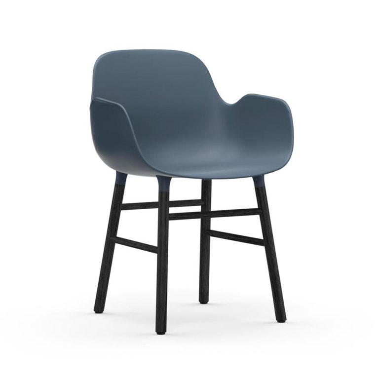 Normann Copenhagen Form Armchair tuoli (musta)