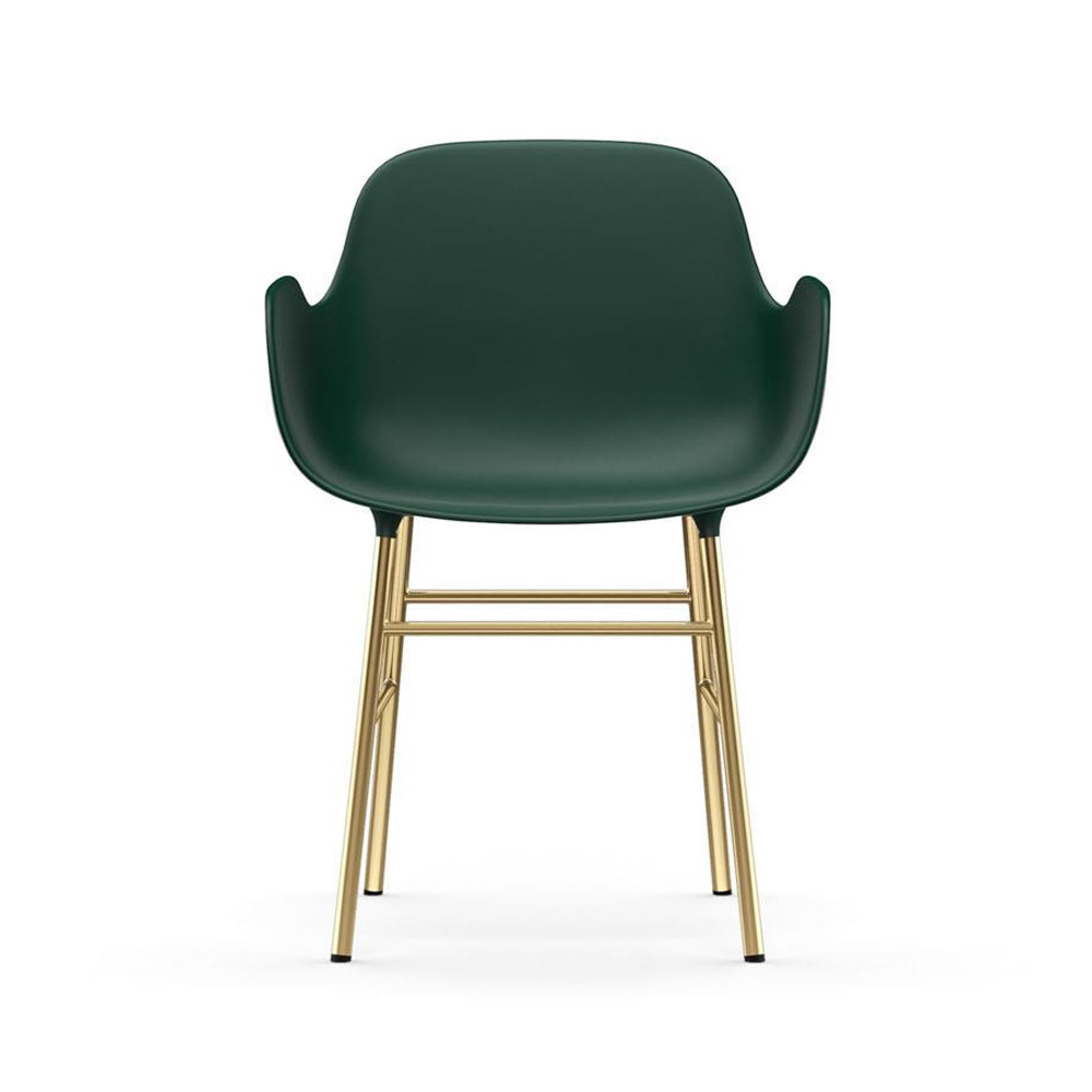 Normann_Copenhagen_Form_Armchair_Brass_02 - Edella Normann Copenhagen Form Armchair tuoli (messinki)