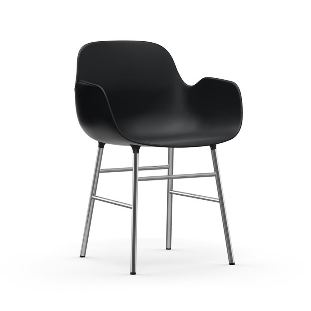 Normann Copenhagen Form Armchair tuoli (kromi)