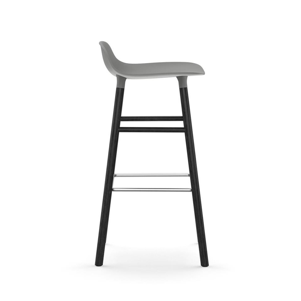 Normann_Copenhagen_Form_Barstool_75 cm_21 - Edella Normann Copenhagen Form korkea baarituoli (musta)