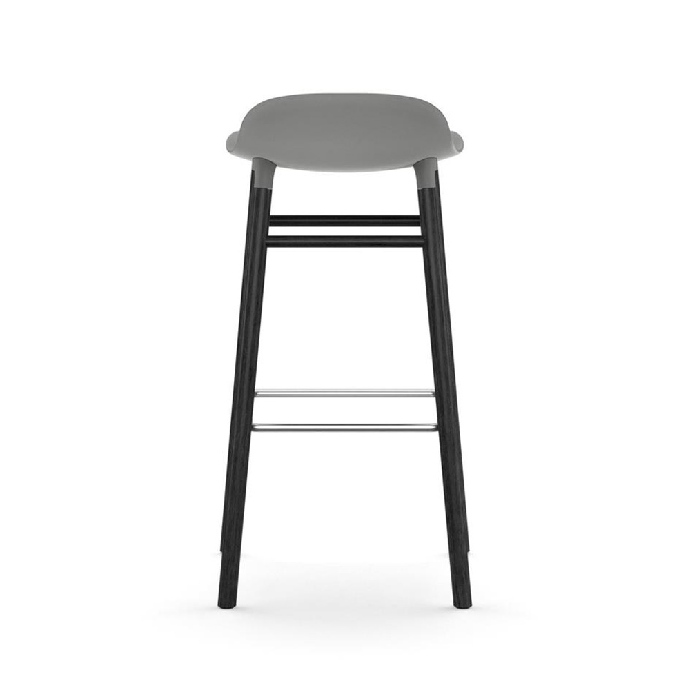 Normann_Copenhagen_Form_Barstool_75 cm_22 - Edella Normann Copenhagen Form korkea baarituoli (musta)