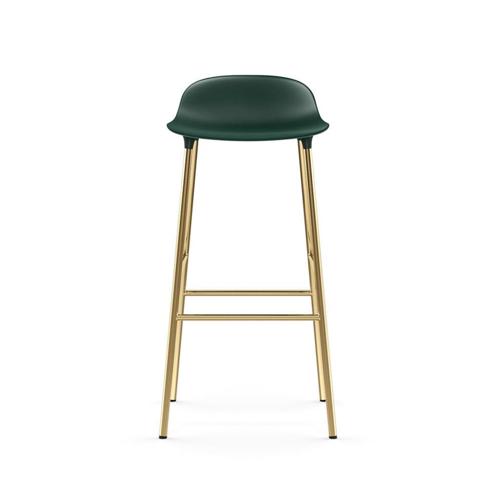 Normann Copenhagen Form korkea baarituoli (messinki)