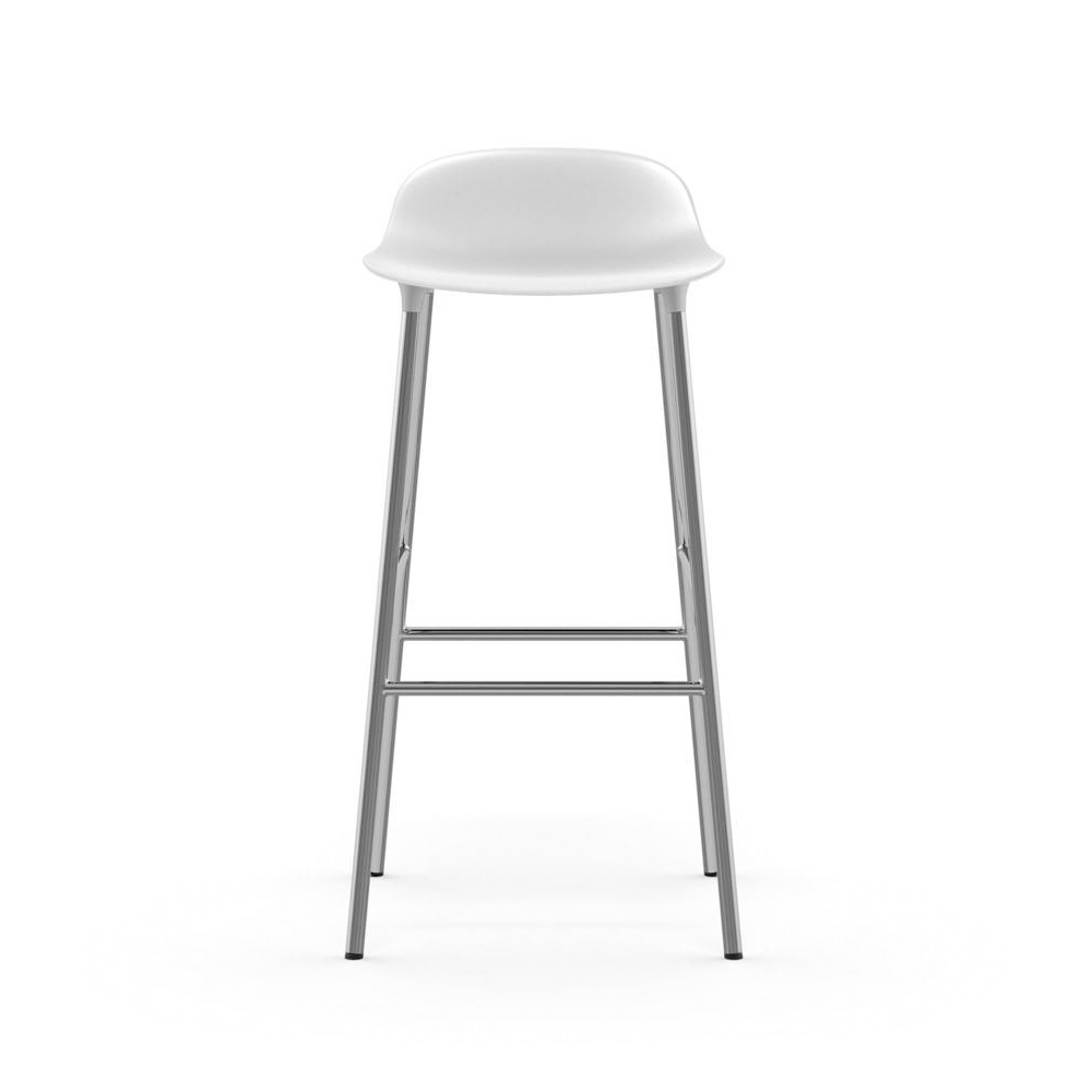 Normann Copenhagen Form korkea baarituoli (kromi)
