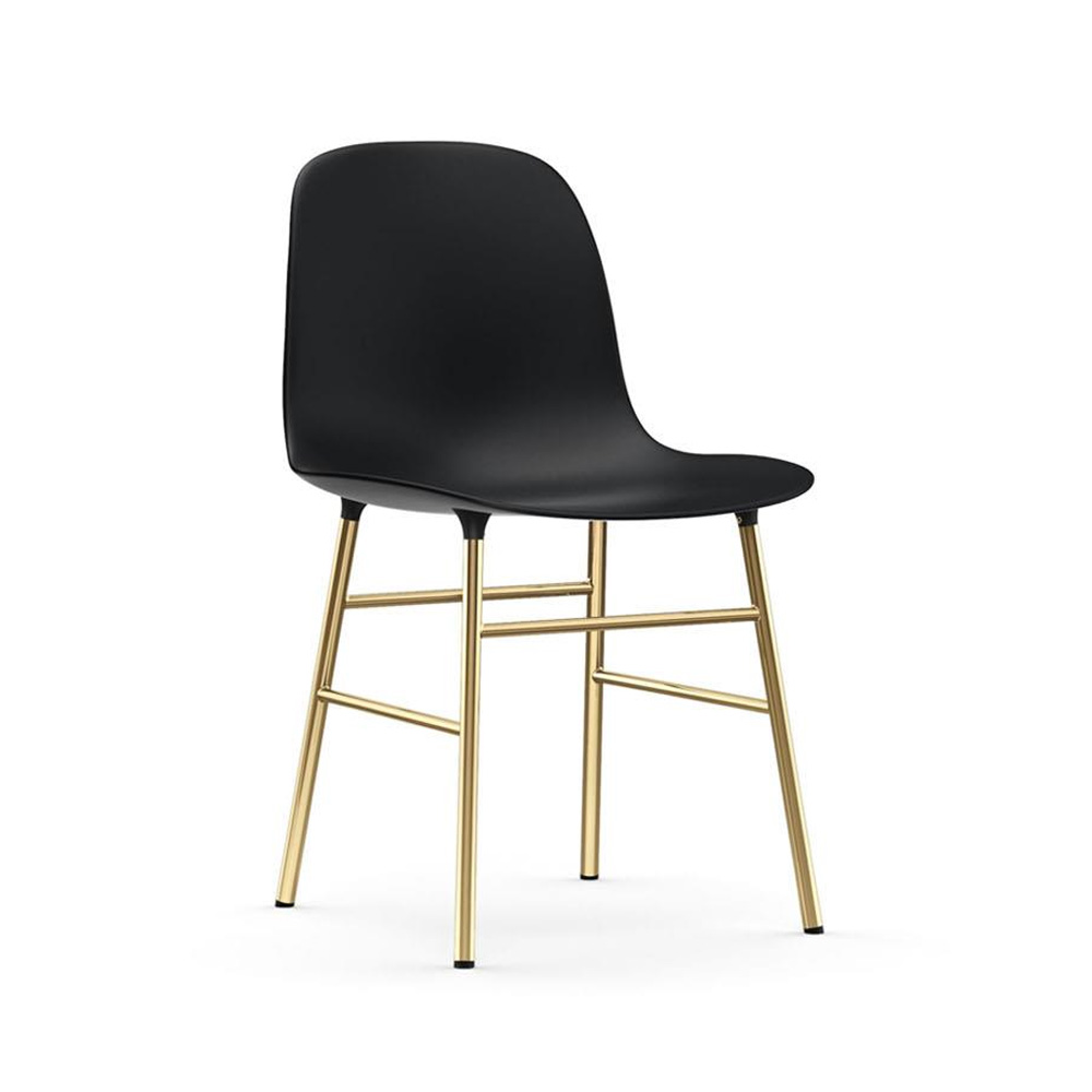 Normann_Copenhagen_Form_Chair_Brass_07 - Edella Normann Copenhagen Form Chair Brass Black