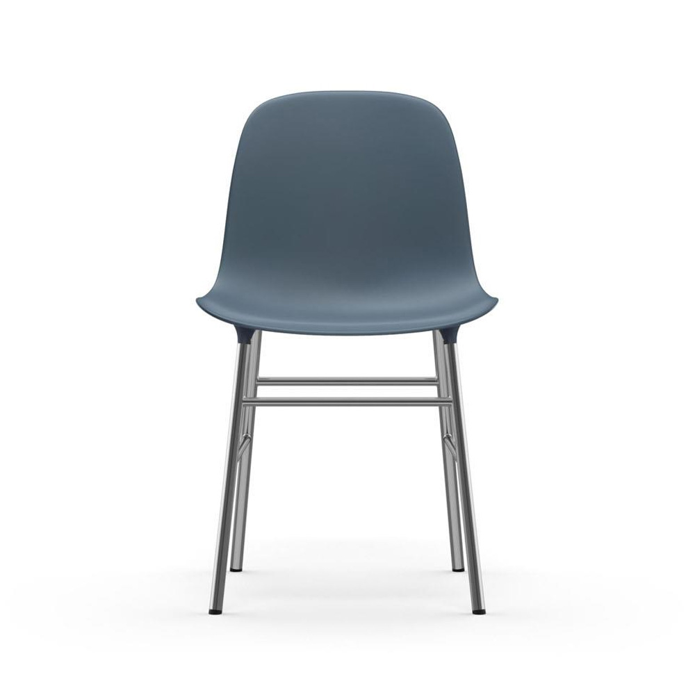 Normann Copenhagen Form Chair Crome Blue