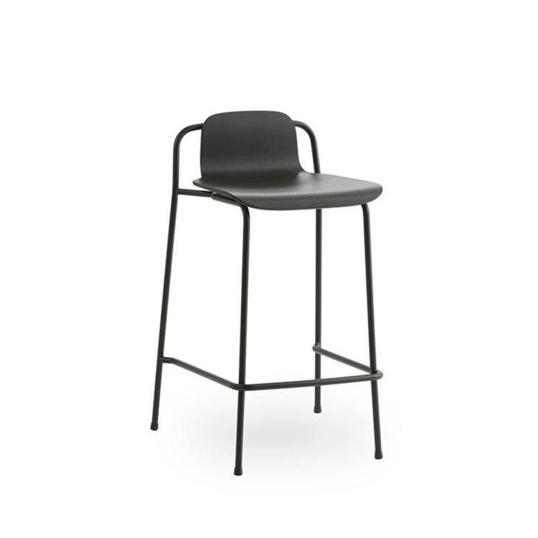 Normann Copenhagen Studio Barstool 65cm Black