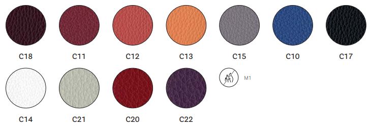 Pedrali-cat-c-fire-simil-leather - Edella Pedrali Babila 2749 nojatuoli