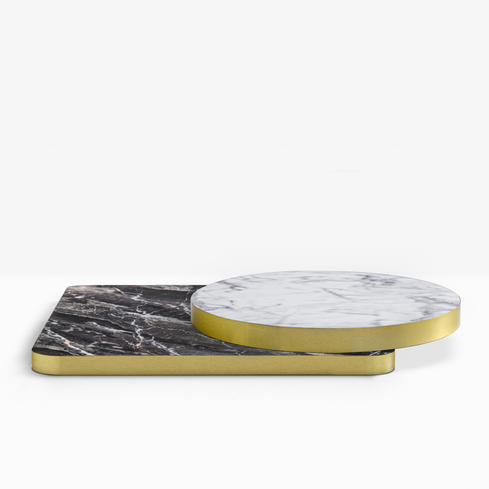 Pedrali Laminate Brass ABS ravintolapöydänkansi laminaatti