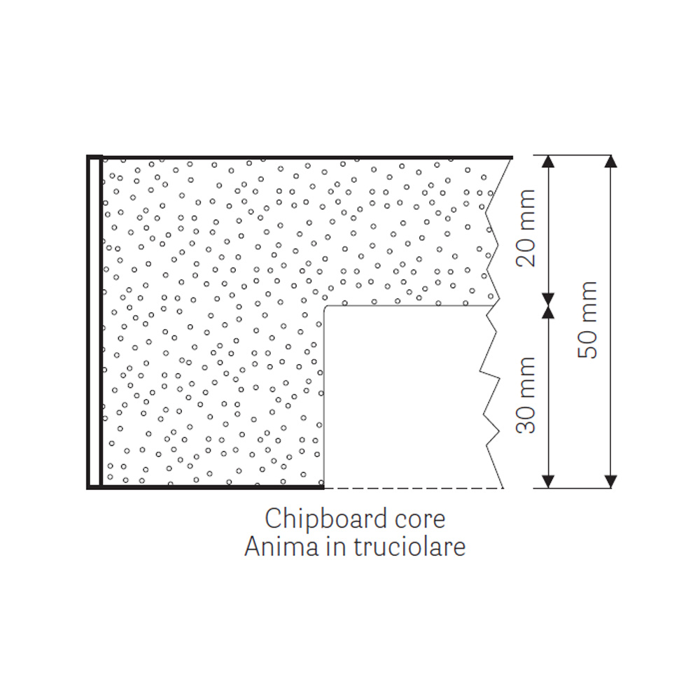 Pedrali_Laminate_Shiny_ABS_kiiltävä_laminaatti_ABS-nauha_lastulevykansi_pöydänkansi_ravintolapöydän_kahvilapöydän_sohvapöydän_kansi_04 - Edella Pedrali Laminate Shiny ABS ravintolapöydänkansi laminaatti